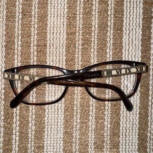 Tiffany & Co. Italy HAVANNA Brown Tortoise Shell Seeing Glasses Used